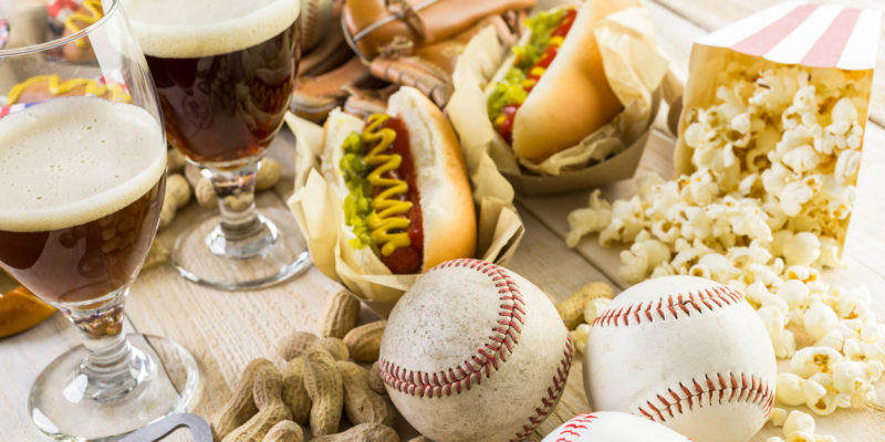 beer and baseball