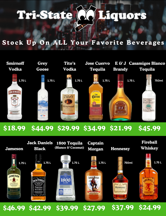Discount Taxfree Liquor Store DelawareMonthly Beverage Specials