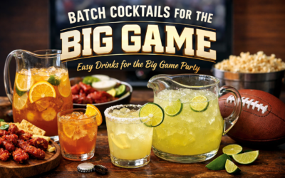 Batch Cocktails for the Big Game